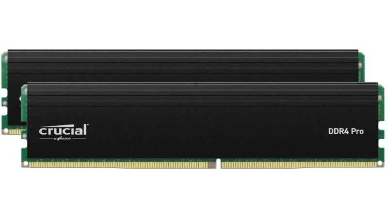 MEMORY DIMM PRO 64GB DDR4-3200/KIT2 CP2K32G4DFRA32A CRUCIAL MEMORY DIMM PRO 64GB DDR4-3200/KIT2 CP2K32G4DFRA32A CRUCIAL