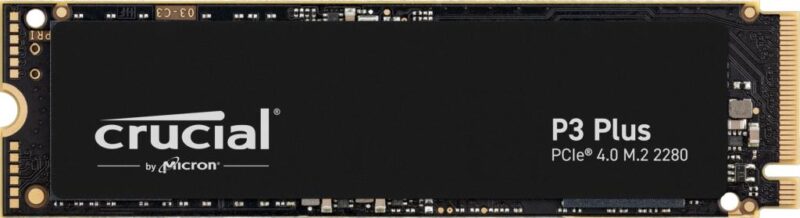 SSD|CRUCIAL|P3 Plus|4TB|M.2|PCIE|NVMe|3D NAND|Write speed 4100 MBytes/sec|Read speed 4800 MBytes/sec|TBW 800 TB|MTBF 1500000 hours|CT4000P3PSSD8 SSD|CRUCIAL|P3 Plus|4TB|M.2|PCIE|NVMe|3D NAND|Write speed 4100 MBytes/sec|Read speed 4800 MBytes/sec|TBW 800 TB|MTBF 1500000 hours|CT4000P3PSSD8