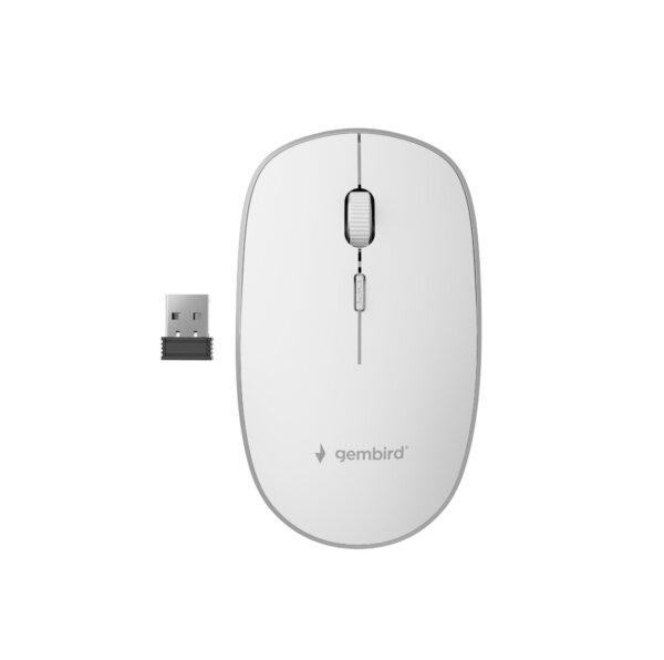 MOUSE USB OPTICAL WRL/WHITE MUSW-4B-01-W GEMBIRD MOUSE USB OPTICAL WRL/WHITE MUSW-4B-01-W GEMBIRD