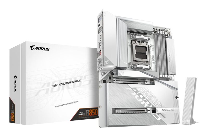 Mainboard|GIGABYTE|AMD B850|SAM5|ATX|Memory DDR5|B850ASTEALTHICE1.0 Mainboard|GIGABYTE|AMD B850|SAM5|ATX|Memory DDR5|B850ASTEALTHICE1.0
