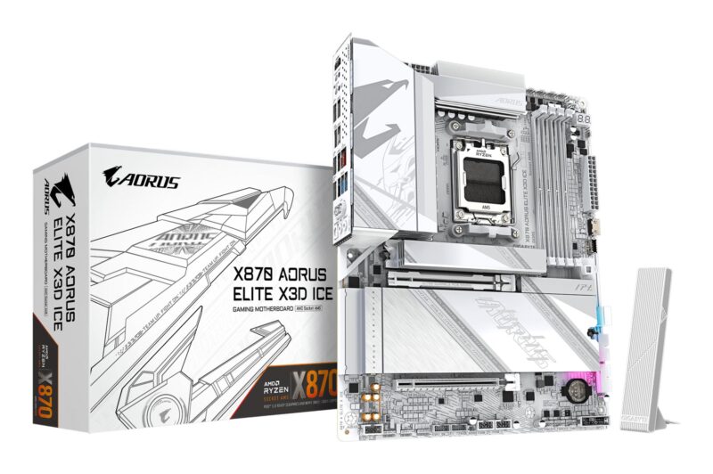 Mainboard|GIGABYTE|AMD X870|SAM5|ATX|Memory DDR5|Memory slots 4|X870AELITEXICE Mainboard|GIGABYTE|AMD X870|SAM5|ATX|Memory DDR5|Memory slots 4|X870AELITEXICE