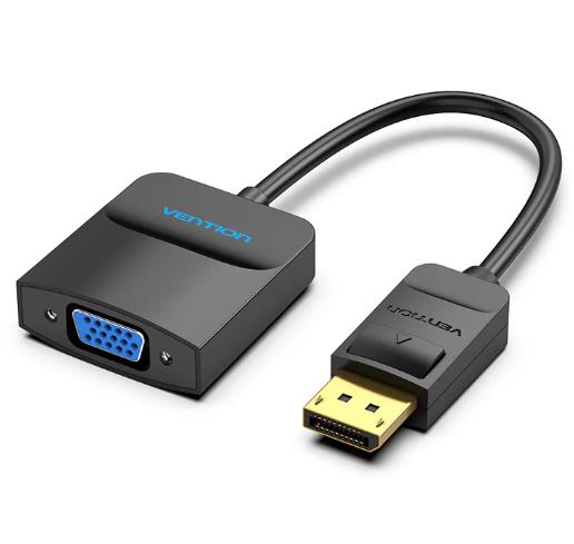 I/O ADAPTER DP TO VGA/0.15M BLACK HBFBB VENTION I/O ADAPTER DP TO VGA/0.15M BLACK HBFBB VENTION