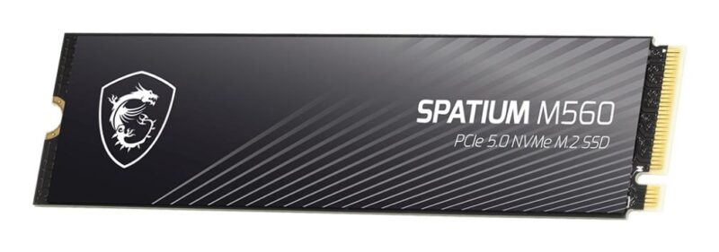 SSD|MSI|SPATIUM M560|1TB|M.2|PCIe Gen5|NVMe|3D NAND|Write speed 8400 MBytes/sec|Read speed 10200 MBytes/sec|TBW 600 TB|MTBF 1500000 hours|S78-440L0F0-P83 SSD|MSI|SPATIUM M560|1TB|M.2|PCIe Gen5|NVMe|3D NAND|Write speed 8400 MBytes/sec|Read speed 10200 MBytes/sec|TBW 600 TB|MTBF 1500000 hours|S78-440L0F0-P83