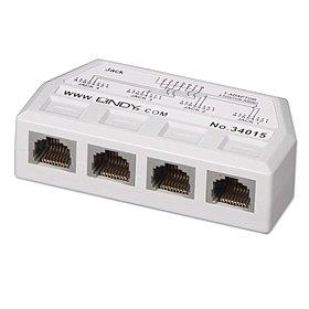 I/O UTP/RJ45 PORT MULTIPLIER/4PORT 34015 LINDY I/O UTP/RJ45 PORT MULTIPLIER/4PORT 34015 LINDY