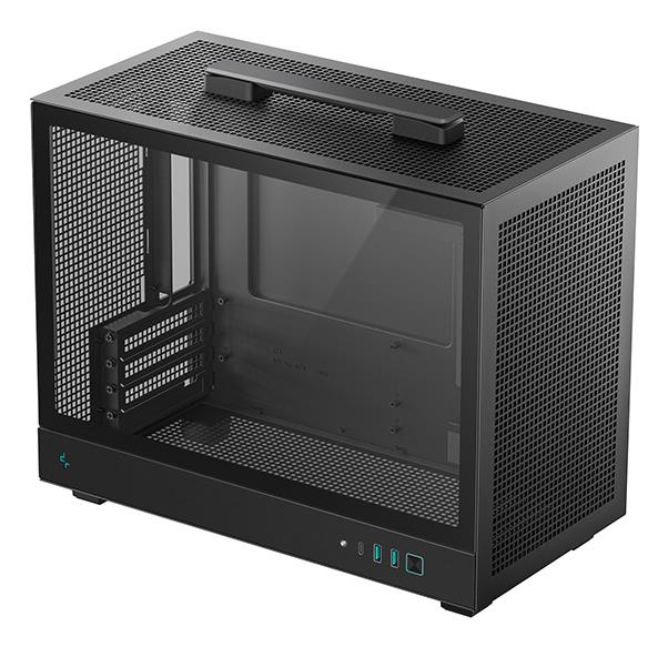 Case|DEEPCOOL|micro ATX/Mini-ITX|Black|Small Form Factor (SFF)|PC|R-CH160-BKNGM0-G