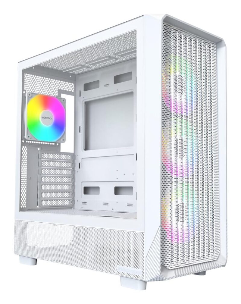 Case|MONTECH|X5|MidiTower|Case product features Transparent panel|Not included|Colour White|X5(W) Case|MONTECH|X5|MidiTower|Case product features Transparent panel|Not included|Colour White|X5(W)