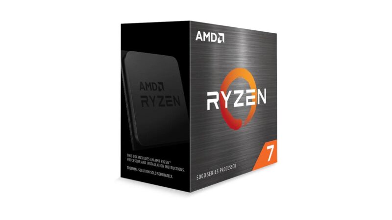 CPU|AMD|AMD Ryzen 7|5700G|Cezanne|3800 MHz|Cores 8|16MB|Socket SAM4|65 Watts|GPU Radeon|BOX|100-100000263BOX CPU|AMD|AMD Ryzen 7|5700G|Cezanne|3800 MHz|Cores 8|16MB|Socket SAM4|65 Watts|GPU Radeon|BOX|100-100000263BOX