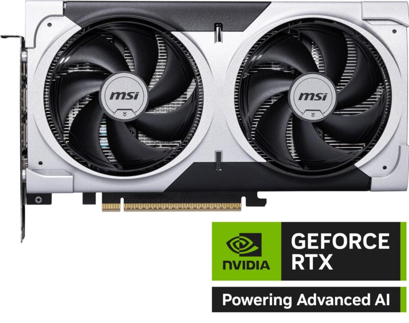 Graphics Card|MSI|NVIDIA GeForce RTX 5060 Ti|8 GB|GDDR7|128 bit|PCIE 5.0 16x|Dual Slot Fansink|1xHDMI|3xDisplayPort|5060TI8GVENTUS2XOCPL Graphics Card|MSI|NVIDIA GeForce RTX 5060 Ti|8 GB|GDDR7|128 bit|PCIE 5.0 16x|Dual Slot Fansink|1xHDMI|3xDisplayPort|5060TI8GVENTUS2XOCPL