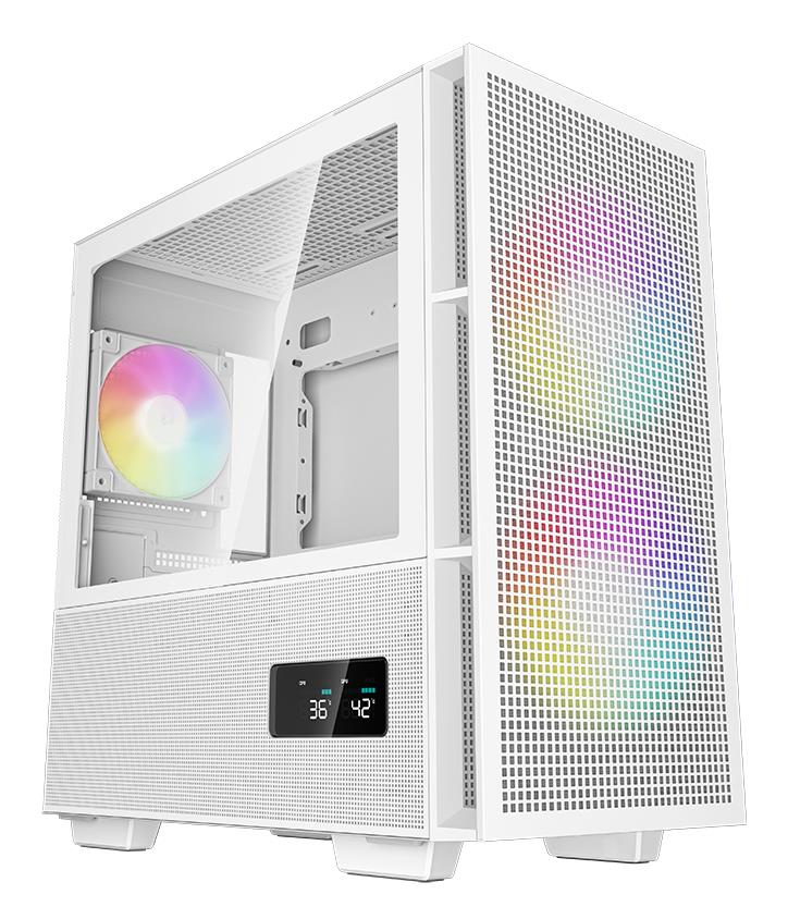 Case|DEEPCOOL|micro ATX/Mini-ITX|White|Micro Tower|PC|CH360 DIGITAL WH|R-CH360-WHAPE3D-G-1 Case|DEEPCOOL|micro ATX/Mini-ITX|White|Micro Tower|PC|CH360 DIGITAL WH|R-CH360-WHAPE3D-G-1