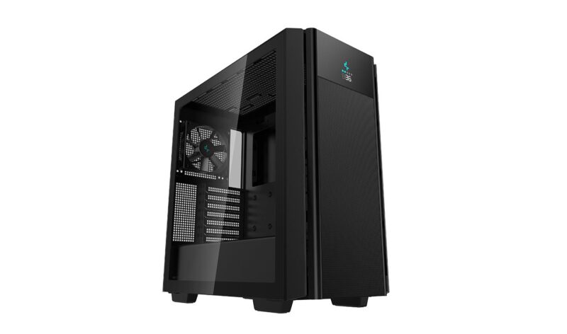 Case|DEEPCOOL|CH510 MESH DIGITAL|MiniTower|Case product features Transparent panel|Not included|Colour Black|R-CH510-BKNSE1-G-1 Case|DEEPCOOL|CH510 MESH DIGITAL|MiniTower|Case product features Transparent panel|Not included|Colour Black|R-CH510-BKNSE1-G-1