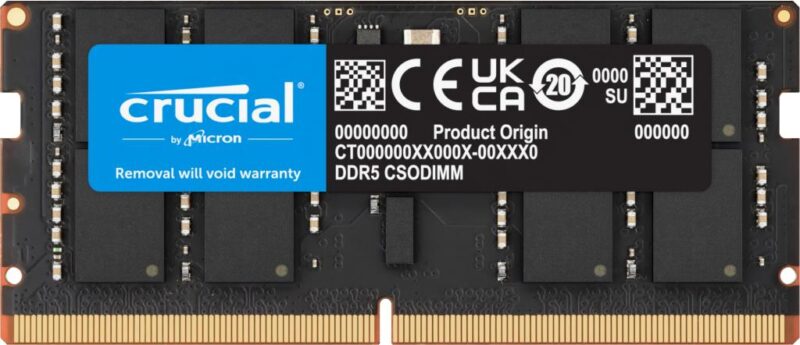 MEMORY DIMM PRO 32GB DDR5-6400/CT32G64C52CS5 CRUCIAL MEMORY DIMM PRO 32GB DDR5-6400/CT32G64C52CS5 CRUCIAL