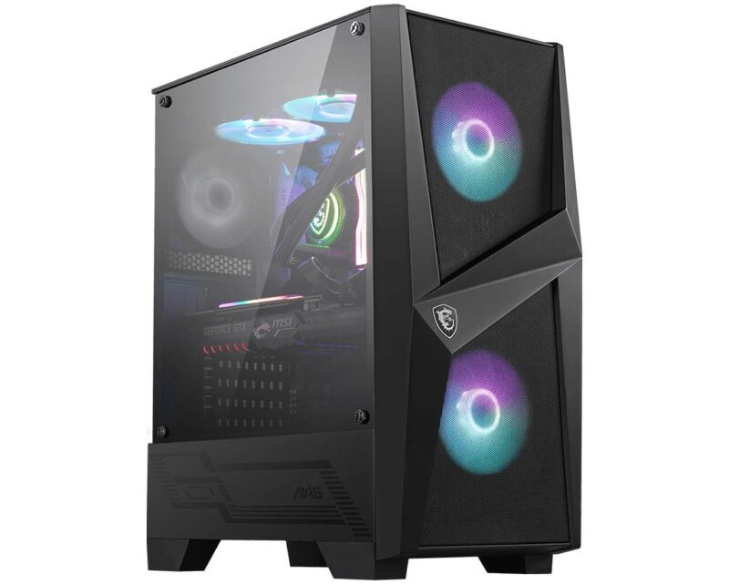 Case|MSI|MAG Forge 100R|MidiTower|Not included|ATX|MicroATX|MiniITX|Colour Black|MAGFORGE100R Case|MSI|MAG Forge 100R|MidiTower|Not included|ATX|MicroATX|MiniITX|Colour Black|MAGFORGE100R