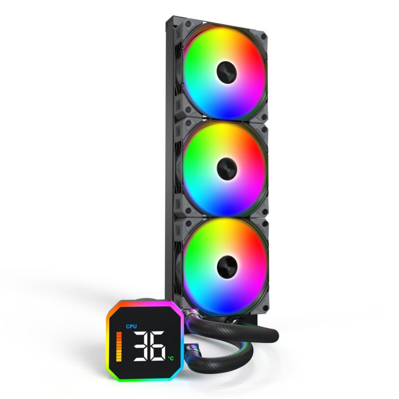 CPU COOLER MULTI SOCKET BLACK/HYPERFLOW DIGITAL 360 MONTECH CPU COOLER MULTI SOCKET BLACK/HYPERFLOW DIGITAL 360 MONTECH