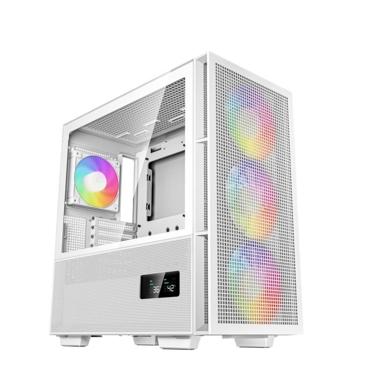 Case|DEEPCOOL|CH560 DIGITAL WH|Case product features Transparent panel|Not included|Colour White|R-CH560-WHAPE4D-G-1 Case|DEEPCOOL|CH560 DIGITAL WH|Case product features Transparent panel|Not included|Colour White|R-CH560-WHAPE4D-G-1