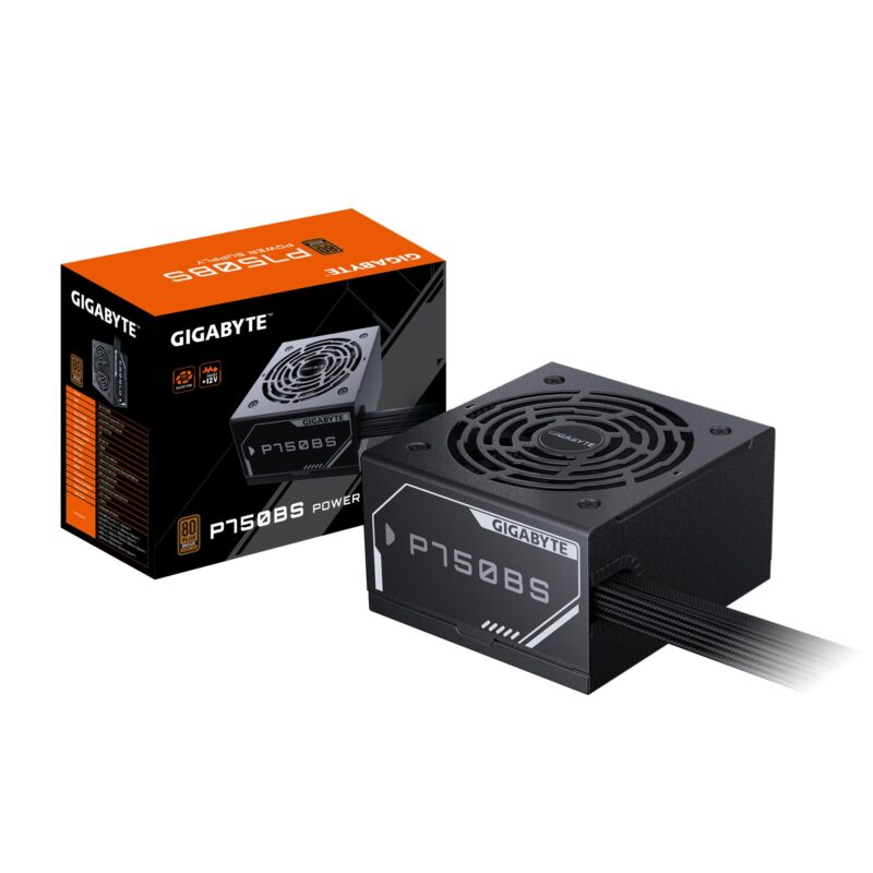 Power Supply|GIGABYTE|GP-P750BS|750 Watts|Efficiency 80 PLUS BRONZE|PFC Active|MTBF 100000 hours|GP-P750BS Power Supply|GIGABYTE|GP-P750BS|750 Watts|Efficiency 80 PLUS BRONZE|PFC Active|MTBF 100000 hours|GP-P750BS
