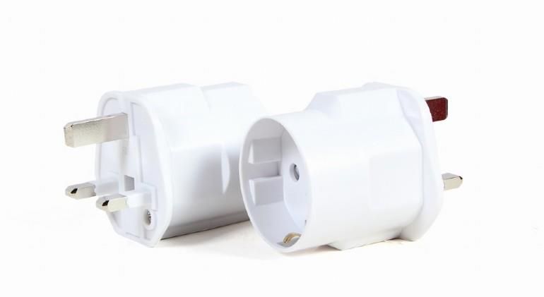 POWER ADAPTER AC EU TO UK 13A/A-AC-EUFUKM-01 GEMBIRD POWER ADAPTER AC EU TO UK 13A/A-AC-EUFUKM-01 GEMBIRD