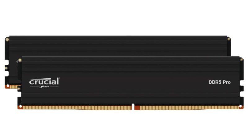 MEMORY DIMM PRO 48GB DDR5-5600/KIT2 CP2K24G56C46U5 CRUCIAL MEMORY DIMM PRO 48GB DDR5-5600/KIT2 CP2K24G56C46U5 CRUCIAL