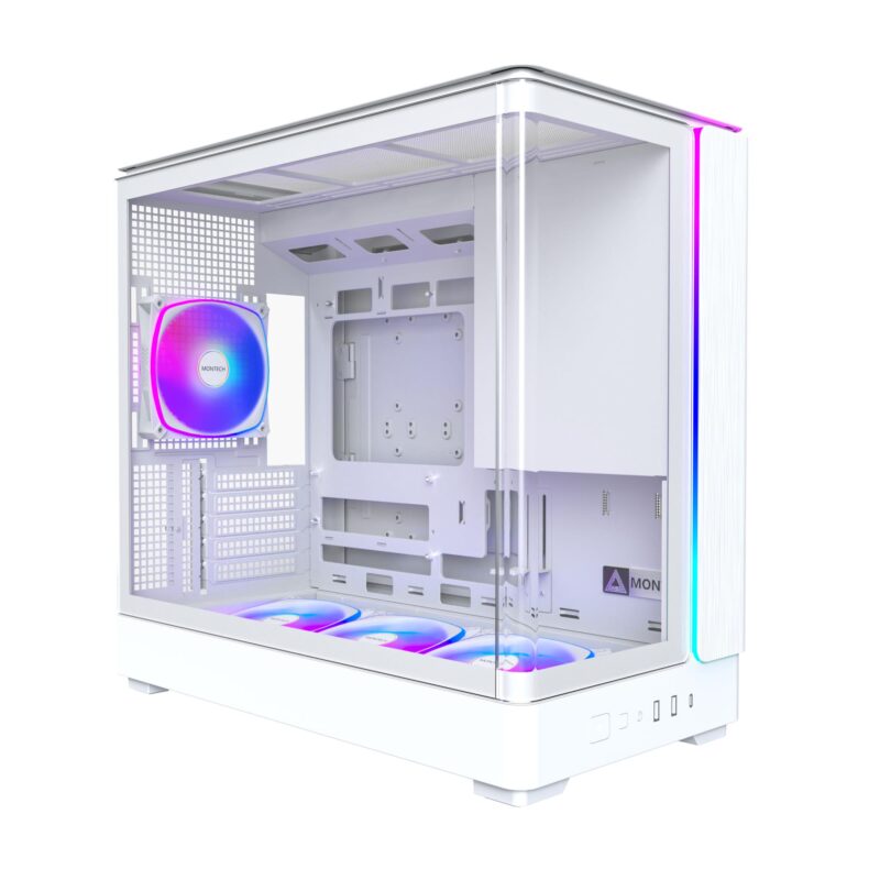 Case|MONTECH|micro ATX/Mini-ITX|White|Midi Tower|PC|KING 15 PRO|KING15PRO(W) Case|MONTECH|micro ATX/Mini-ITX|White|Midi Tower|PC|KING 15 PRO|KING15PRO(W)
