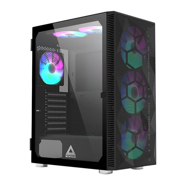 Case|MONTECH|X3 Mesh|MidiTower|Not included|Colour Black|X3MESH(B) Case|MONTECH|X3 Mesh|MidiTower|Not included|Colour Black|X3MESH(B)