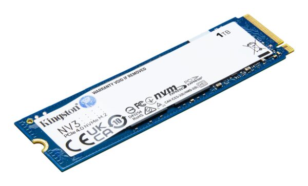 SSD|KINGSTON|NV3|1TB|M.2|PCIE|NVMe|3D NAND|Write speed 4000 MBytes/sec|Read speed 6000 MBytes/sec|TBW 320 TB|MTBF 200000 hours|SNV3S/1000G CPU COOLER ACC THERMAL PASTE/DC2 BZ004 BE QUIET!