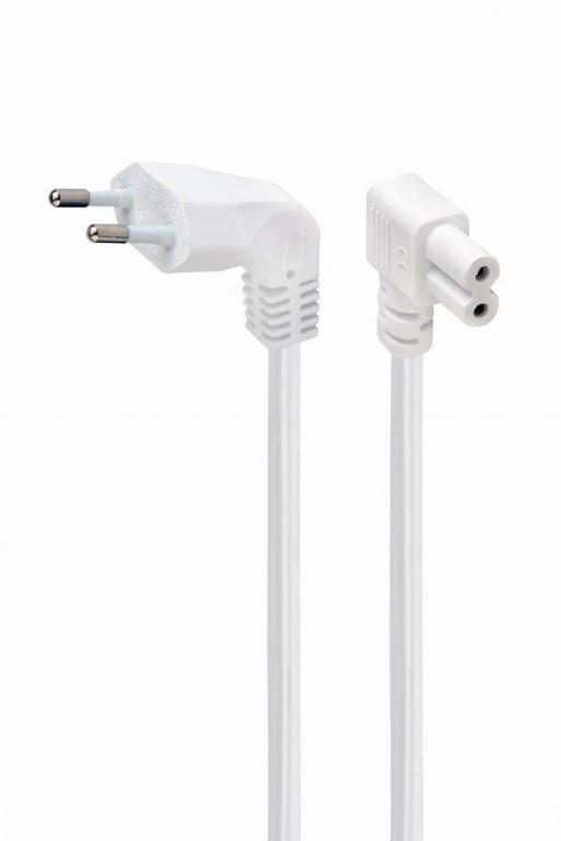 CABLE POWER EU 2.5M ANGLED/PC-184L-VDE-2.5M-W GEMBIRD CABLE POWER EU 2.5M ANGLED/PC-184L-VDE-2.5M-W GEMBIRD
