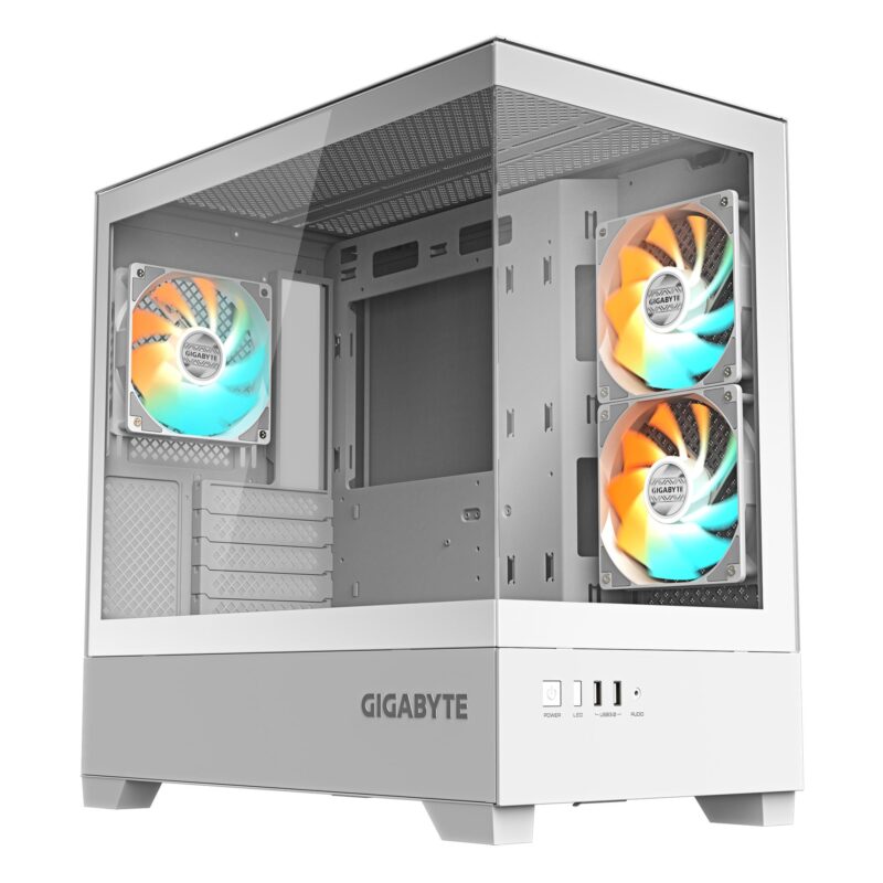 Case|GIGABYTE|GB-C201PI|MidiTower|Case product features Rackmountable/Accessory/Transparent panel|Not included|MicroATX|MiniITX|Colour White|GB-C201PI Case|GIGABYTE|GB-C201PI|MidiTower|Case product features Rackmountable/Accessory/Transparent panel|Not included|MicroATX|MiniITX|Colour White|GB-C201PI