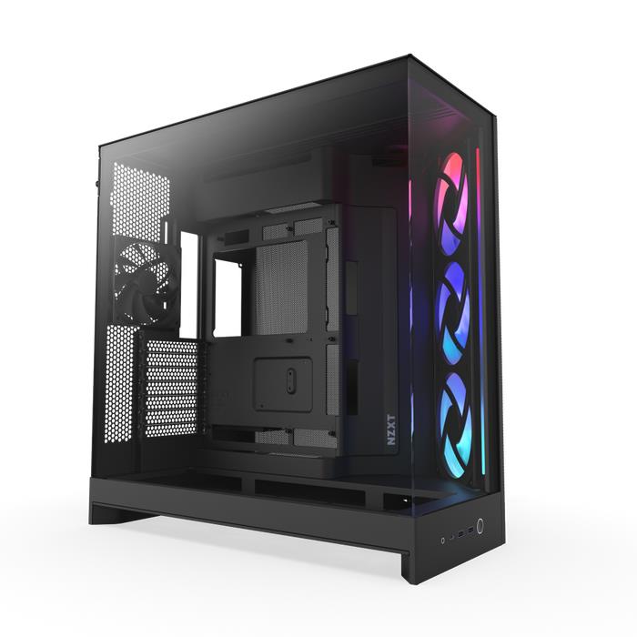 Case|NZXT|ATX/micro ATX/Mini-ITX/EATX|Black|Midi Tower|PC|CM-H92FB-R1 Case|NZXT|ATX/micro ATX/Mini-ITX/EATX|Black|Midi Tower|PC|CM-H92FB-R1
