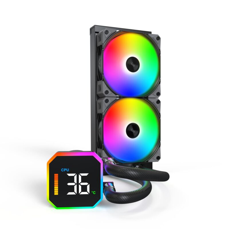CPU COOLER MULTI SOCKET BLACK/HYPERFLOW DIGITAL 240 MONTECH CPU COOLER MULTI SOCKET BLACK/HYPERFLOW DIGITAL 240 MONTECH