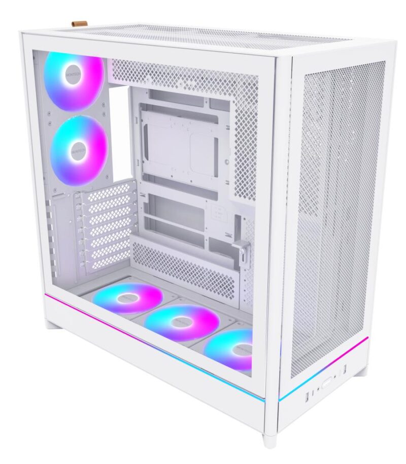 Case|MONTECH|HS01 PRO|MidiTower|Case product features Removeable HDD basket/Transparent panel|Not included|ATX|MicroATX|MiniITX|Colour White|HS01PRO(W) Case|MONTECH|HS01 PRO|MidiTower|Case product features Removeable HDD basket/Transparent panel|Not included|ATX|MicroATX|MiniITX|Colour White|HS01PRO(W)