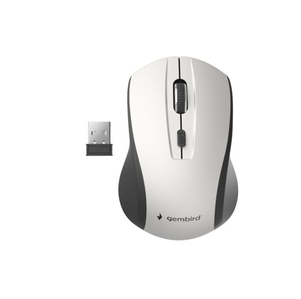 MOUSE USB OPTICAL WRL BLACK/SILVER MUSW-4B-02-BS GEMBIRD MOUSE USB OPTICAL WRL BLACK/SILVER MUSW-4B-02-BS GEMBIRD
