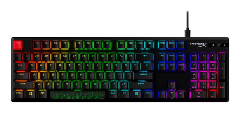 KEYBOARD ALLOY ORIGINS PBT HX/AQUA 639N5AA#ABA HYPERX KEYBOARD ALLOY ORIGINS PBT HX/AQUA 639N5AA#ABA HYPERX