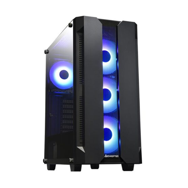 Case|CHIEFTEC|HUNTER|MidiTower|Not included|ATX|MiniITX|Colour Black|GS-01B-OP Case|CHIEFTEC|HUNTER|MidiTower|Not included|ATX|MiniITX|Colour Black|GS-01B-OP