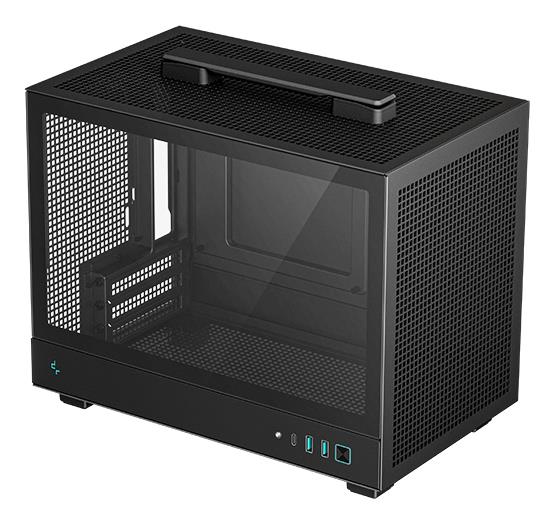 Case|DEEPCOOL|Mini-ITX|Black|Small Form Factor (SFF)|PC|CH160|R-CH160-BKNGI0-G-1 Case|DEEPCOOL|Mini-ITX|Black|Small Form Factor (SFF)|PC|CH160|R-CH160-BKNGI0-G-1