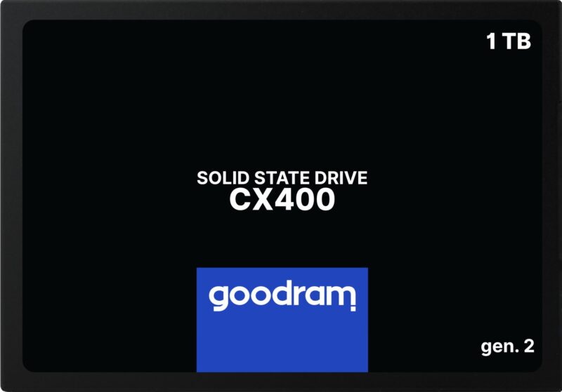 SSD|GOODRAM|CX400 GEN.2|1TB|SATA|3D TLC|Write speed 500 MBytes/sec|Read speed 550 MBytes/sec|2,5"|TBW 720 TB|MTBF 2000000 hours|SSDPR-CX400-01T-G2 SSD|GOODRAM|CX400 GEN.2|1TB|SATA|3D TLC|Write speed 500 MBytes/sec|Read speed 550 MBytes/sec|2,5"|TBW 720 TB|MTBF 2000000 hours|SSDPR-CX400-01T-G2