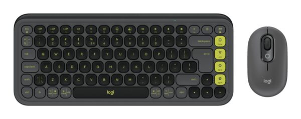 KEYBOARD +MOUSE COMBO POP ICON/GR/GREEN 920-013140 LOGITECH