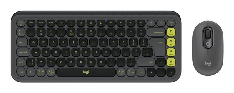 KEYBOARD +MOUSE COMBO POP ICON/GR/GREEN 920-013140 LOGITECH KEYBOARD +MOUSE COMBO POP ICON/GR/GREEN 920-013140 LOGITECH