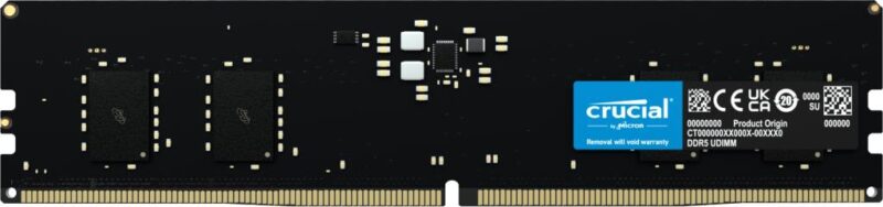 MEMORY DIMM 8GB DDR5-5600/CT8G56C46U5 CRUCIAL MEMORY DIMM 8GB DDR5-5600/CT8G56C46U5 CRUCIAL