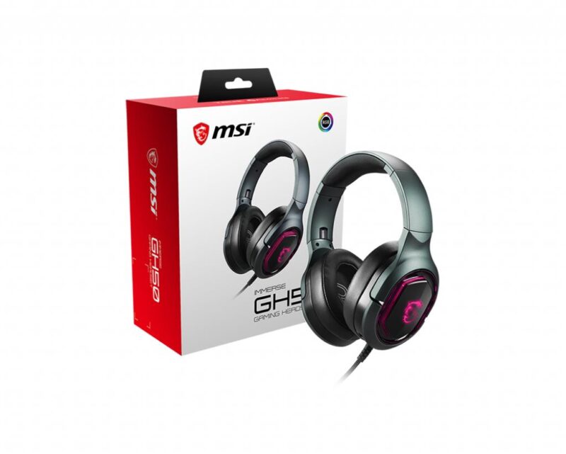 HEADSET/IMMERSE GH50 GAMING MSI HEADSET/IMMERSE GH50 GAMING MSI