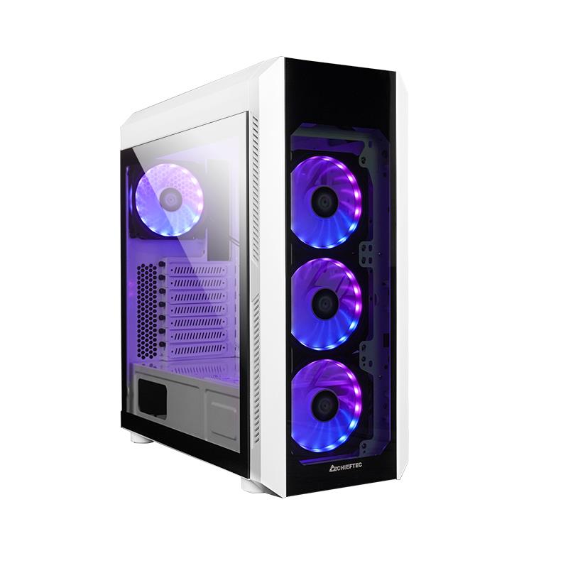 Case|CHIEFTEC|ATX/micro ATX/Mini-ITX|White|Midi Tower|PC|GL-03W-OP Case|CHIEFTEC|ATX/micro ATX/Mini-ITX|White|Midi Tower|PC|GL-03W-OP