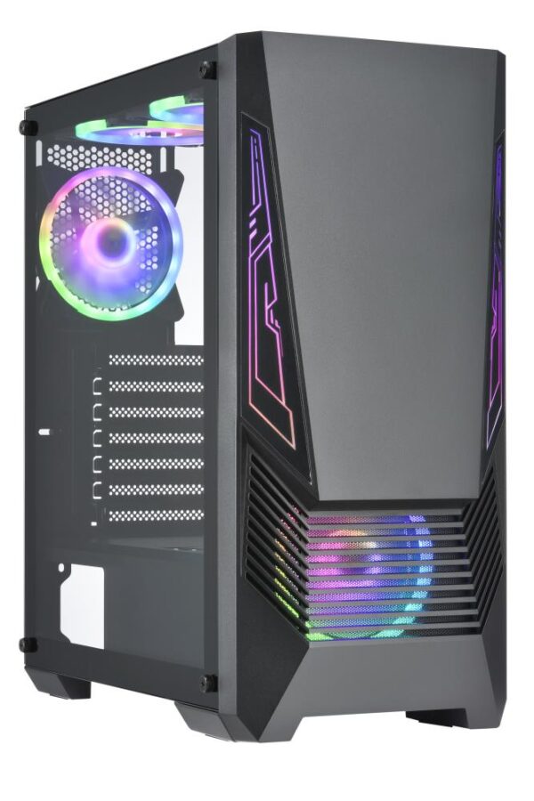 Case|GOLDEN TIGER|Supported motherboard form factors ATX/micro ATX|Black|Midi Tower|Buffalo M730i|BUFFALOM730I Case|GOLDEN TIGER|Supported motherboard form factors ATX/micro ATX|Black|Midi Tower|Buffalo M730i|BUFFALOM730I