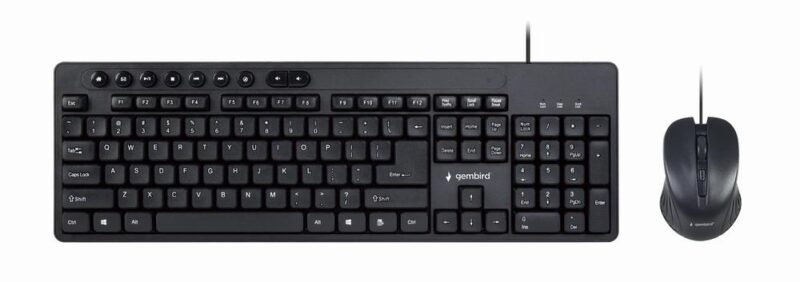 KEYBOARD +MOUSE USB ENG/KBS-UM-04 GEMBIRD KEYBOARD +MOUSE USB ENG/KBS-UM-04 GEMBIRD