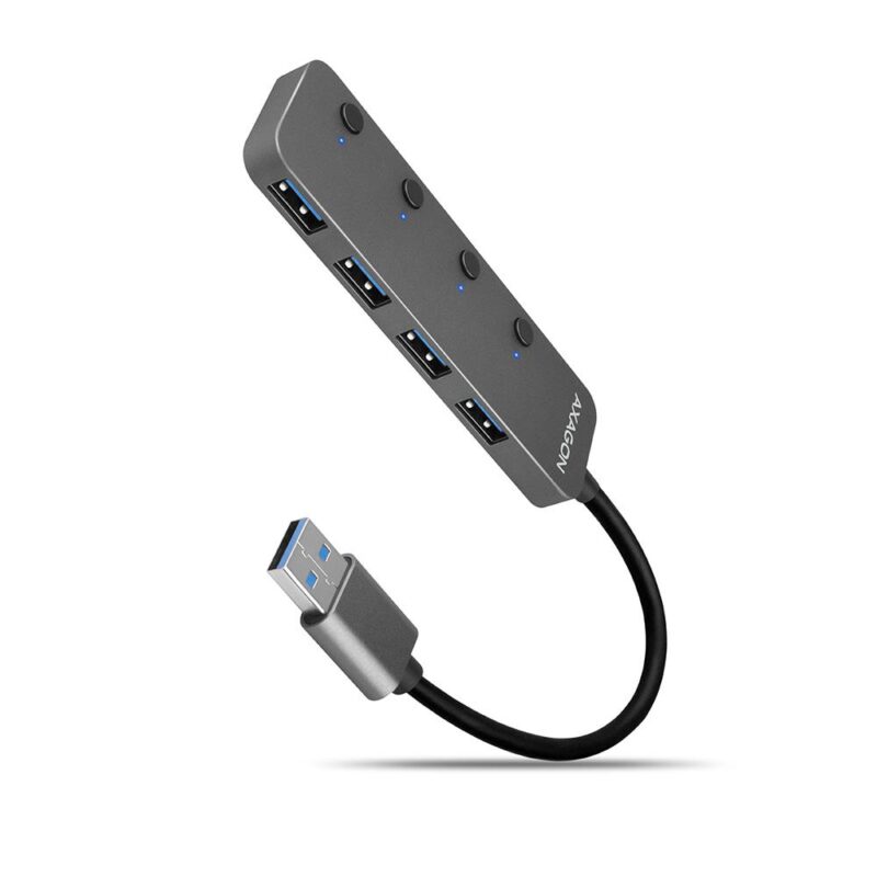 I/O USB HUB SWITCH 4PORT/0.2M HUE-MSA AXAGON I/O USB HUB SWITCH 4PORT/0.2M HUE-MSA AXAGON