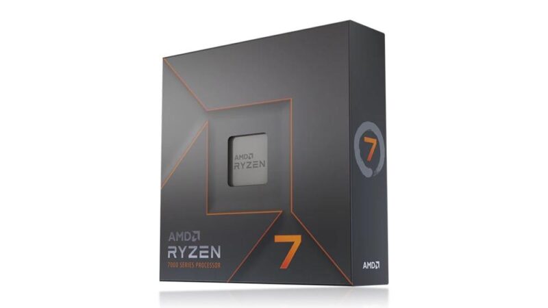 CPU|AMD|Desktop|Ryzen 7|R7-7700X|4500 MHz|Cores 8|32MB|Socket SAM5|105 Watts|GPU Radeon|BOX|100-100000591WOF CPU|AMD|Desktop|Ryzen 7|R7-7700X|4500 MHz|Cores 8|32MB|Socket SAM5|105 Watts|GPU Radeon|BOX|100-100000591WOF