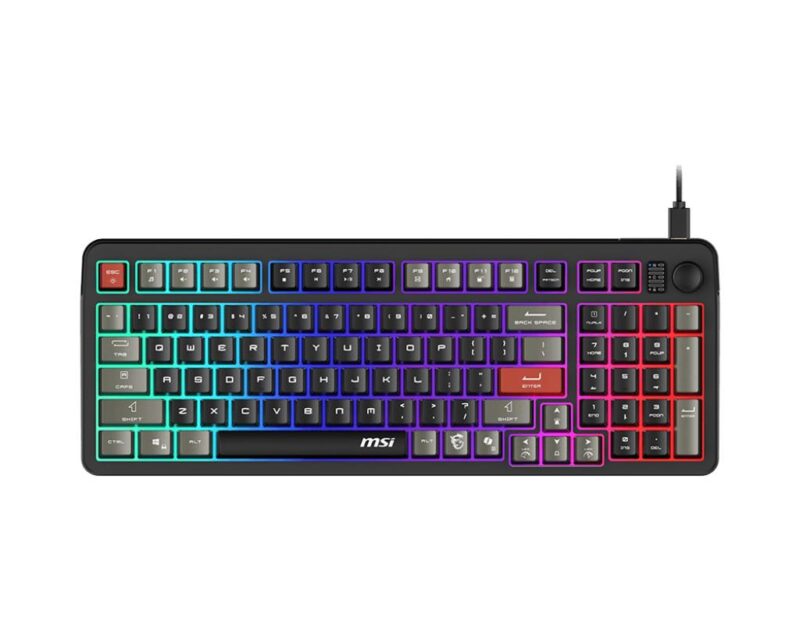 KEYBOARD GAMING BLACK US/FORGE GK110 US MSI KEYBOARD GAMING BLACK US/FORGE GK110 US MSI