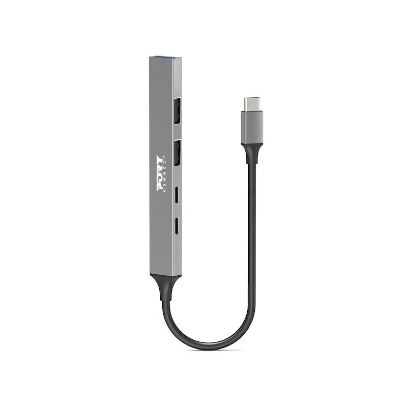 I/O HUB USB-C TO USB 4PORT/0.1M 900163 PORT DESIGNS I/O HUB USB-C TO USB 4PORT/0.1M 900163 PORT DESIGNS