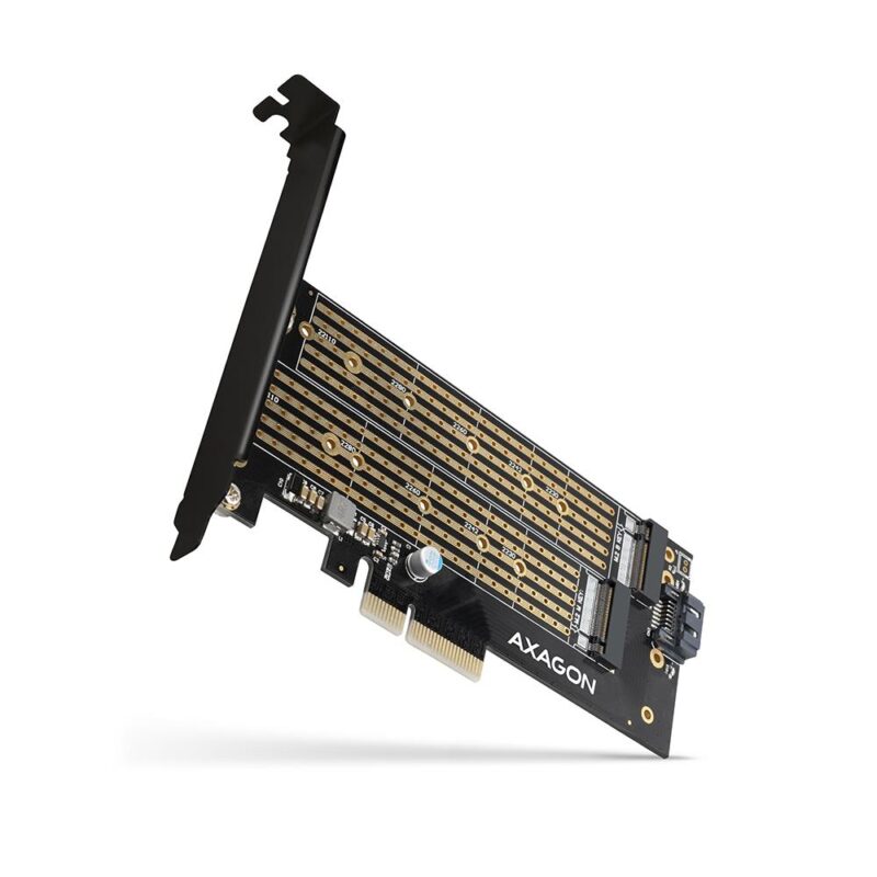 SSD ACC ADAPTER NVME/SATA/M.2/SP&LP PCEM2-D AXAGON SSD ACC ADAPTER NVME/SATA/M.2/SP&LP PCEM2-D AXAGON