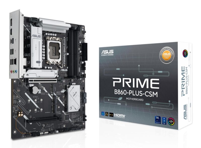 Mainboard|ASUS|Intel B860 Express|LGA1851|ATX|Memory DDR5|Memory slots 4|PRIMEB860-PLUS-CSM Mainboard|ASUS|Intel B860 Express|LGA1851|ATX|Memory DDR5|Memory slots 4|PRIMEB860-PLUS-CSM