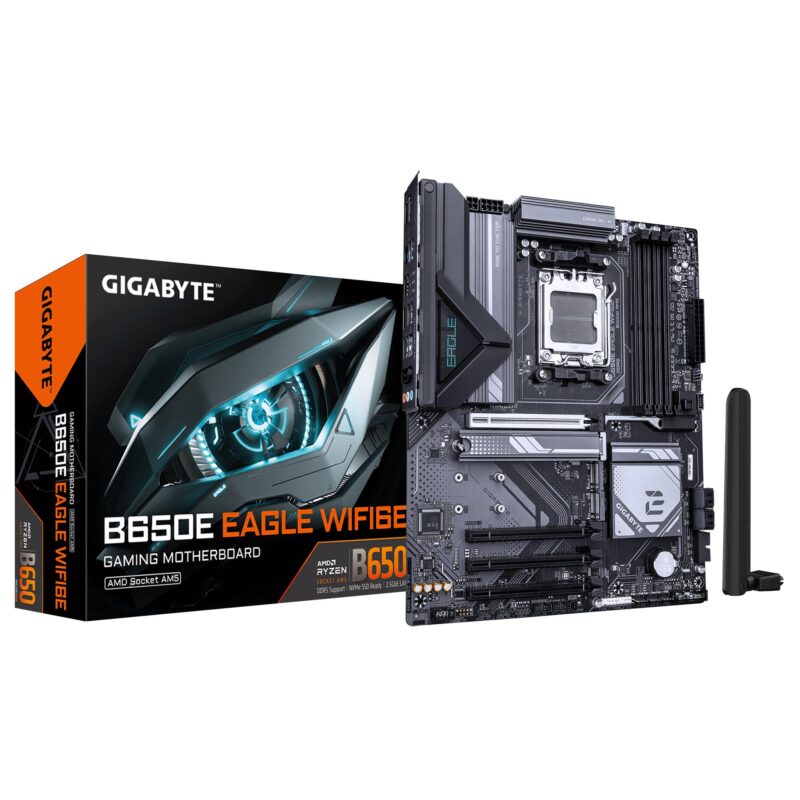 Mainboard|GIGABYTE|SAM5|ATX|Memory DDR5|Memory slots 4|B650EEAGLEWF6E1.0 Mainboard|GIGABYTE|SAM5|ATX|Memory DDR5|Memory slots 4|B650EEAGLEWF6E1.0
