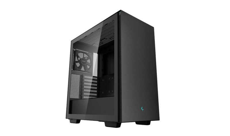 Case|DEEPCOOL|CH510|MiniTower|Case product features Transparent panel|Not included|Colour Black|R-CH510-BKNNE1-G-1 Case|DEEPCOOL|CH510|MiniTower|Case product features Transparent panel|Not included|Colour Black|R-CH510-BKNNE1-G-1