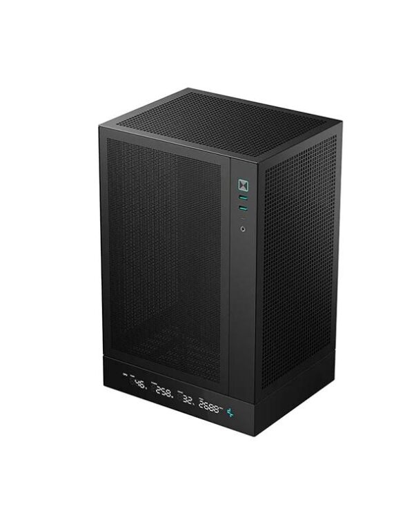 Case|DEEPCOOL|Mini-ATX|Black|Tower|PC|CH170 DIGITAL|R-CH170-BKNPI0D-G-1